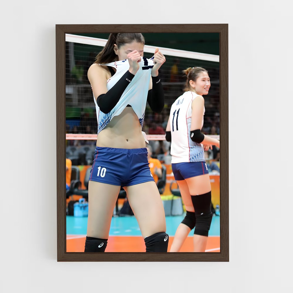 Poster Kim Énergie sommet – affiche Volleyball (vue 5)